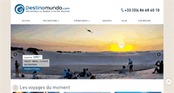 Desktop Screenshot of destinomundo.com
